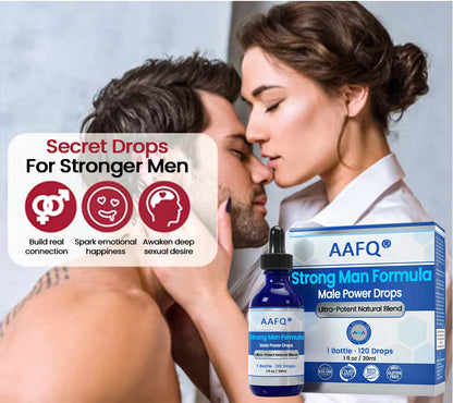 AAFQ® Gotas de Potencia Masculina – Botella Grande para Casa